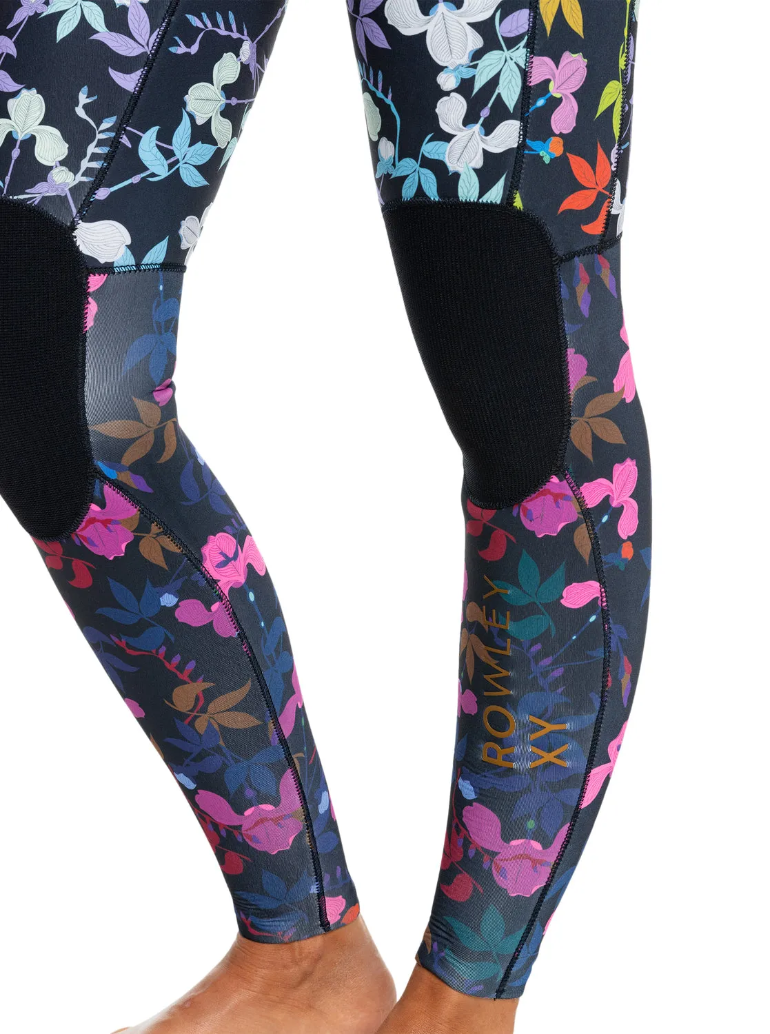 3/2mm Roxy X Rowley Chest Zip Wetsuit - Radiance Multi Floral