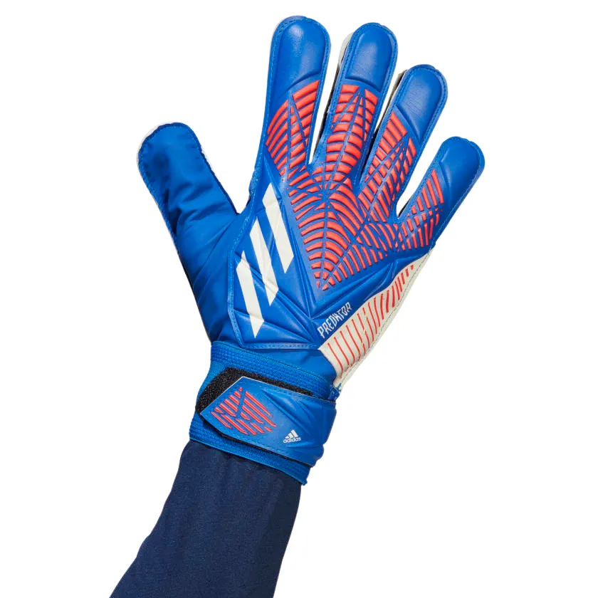 ADIDAS PREDATOR TRAINING GLOVES-Hi-Res Blue/Turbo/White