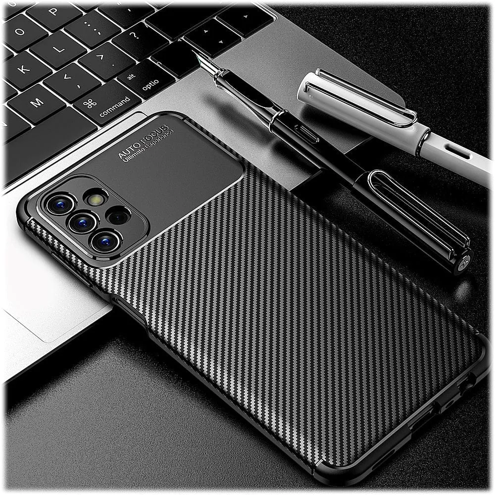 Anti-Slip Series Case for Samsung Galaxy A13 4G and A13 LTE - Black