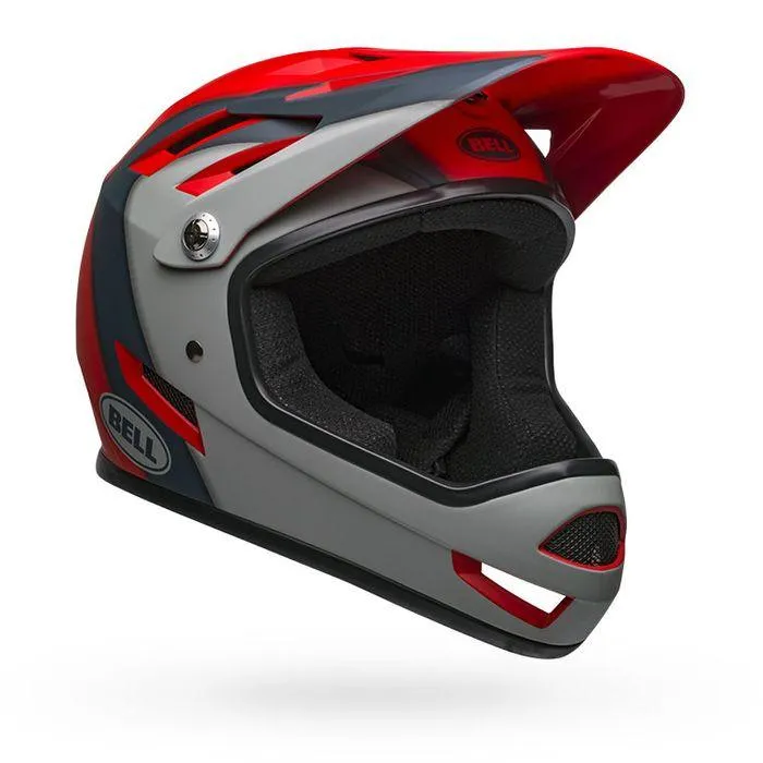 Bell Sanction MTB Cycling Helmet (Matte Crimson/Slate/Dark Grey)