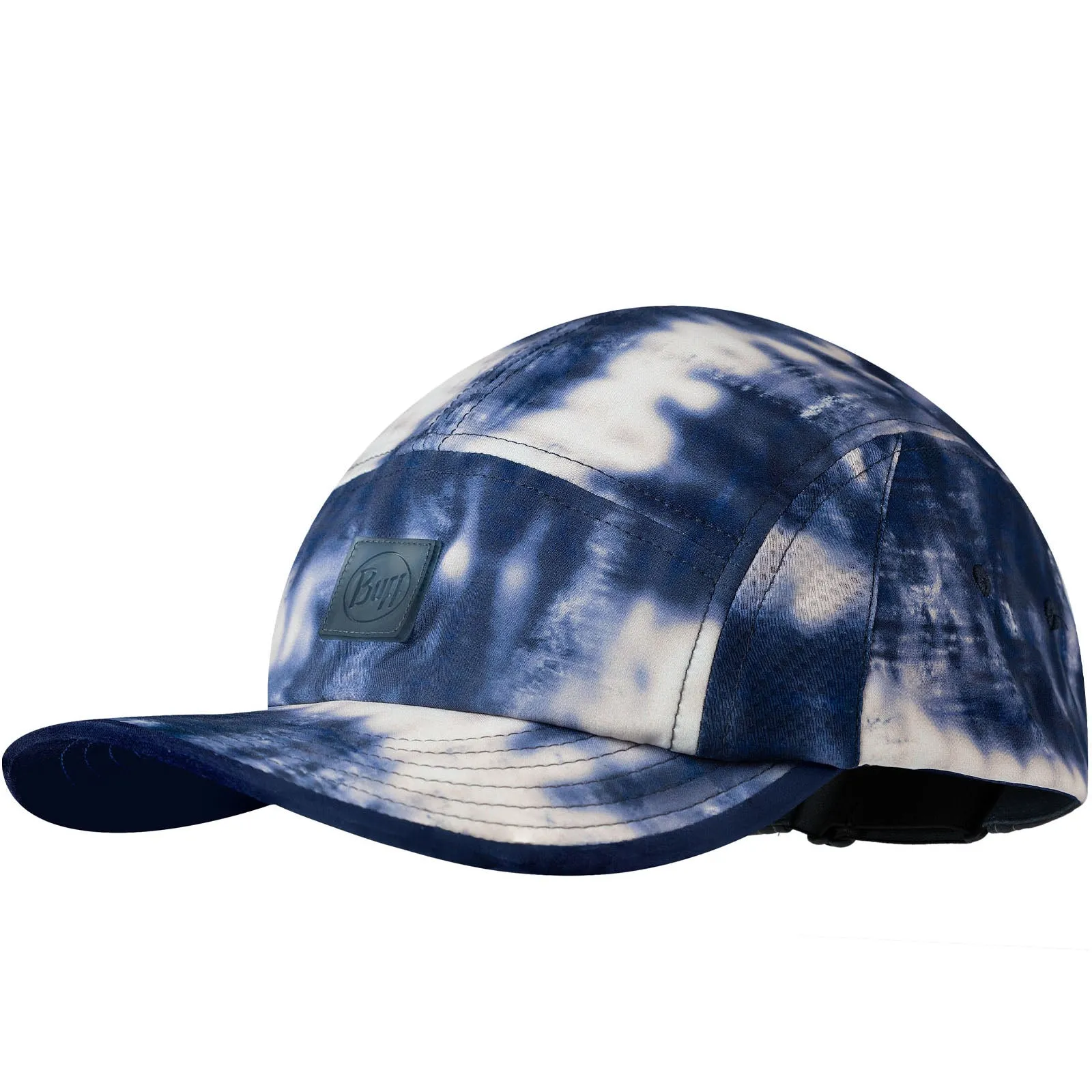 Buff Adults 5 Panel Go UPF 50 Running Cap Hat - Deri Blue