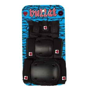 Bullet Junior Pad Set Knee - Elbow - Wrist Black