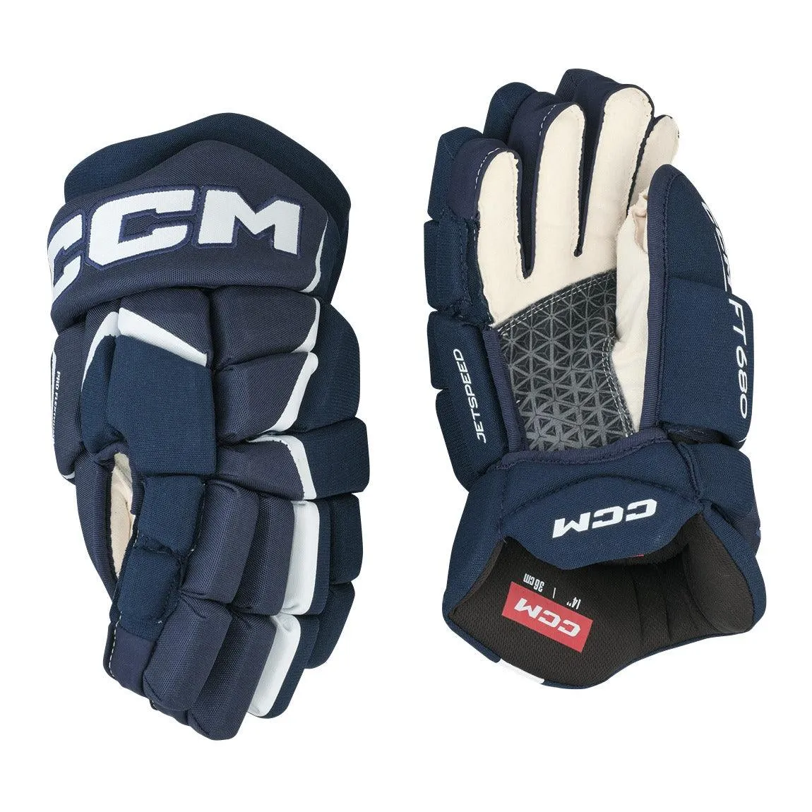 CCM Jetspeed FT680 Hockey Gloves - Junior