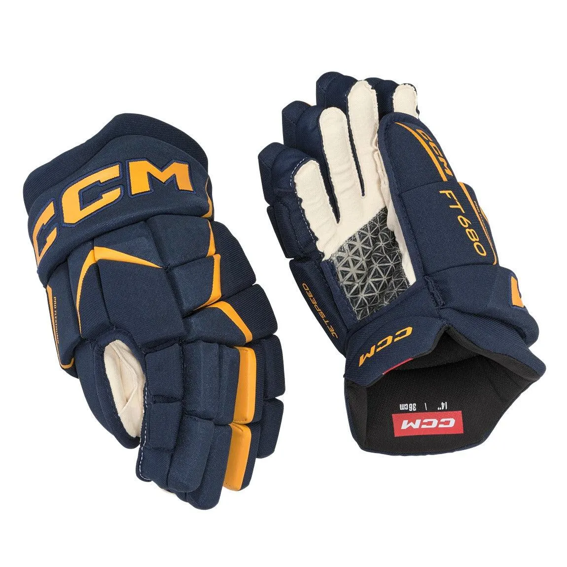 CCM Jetspeed FT680 Hockey Gloves - Junior