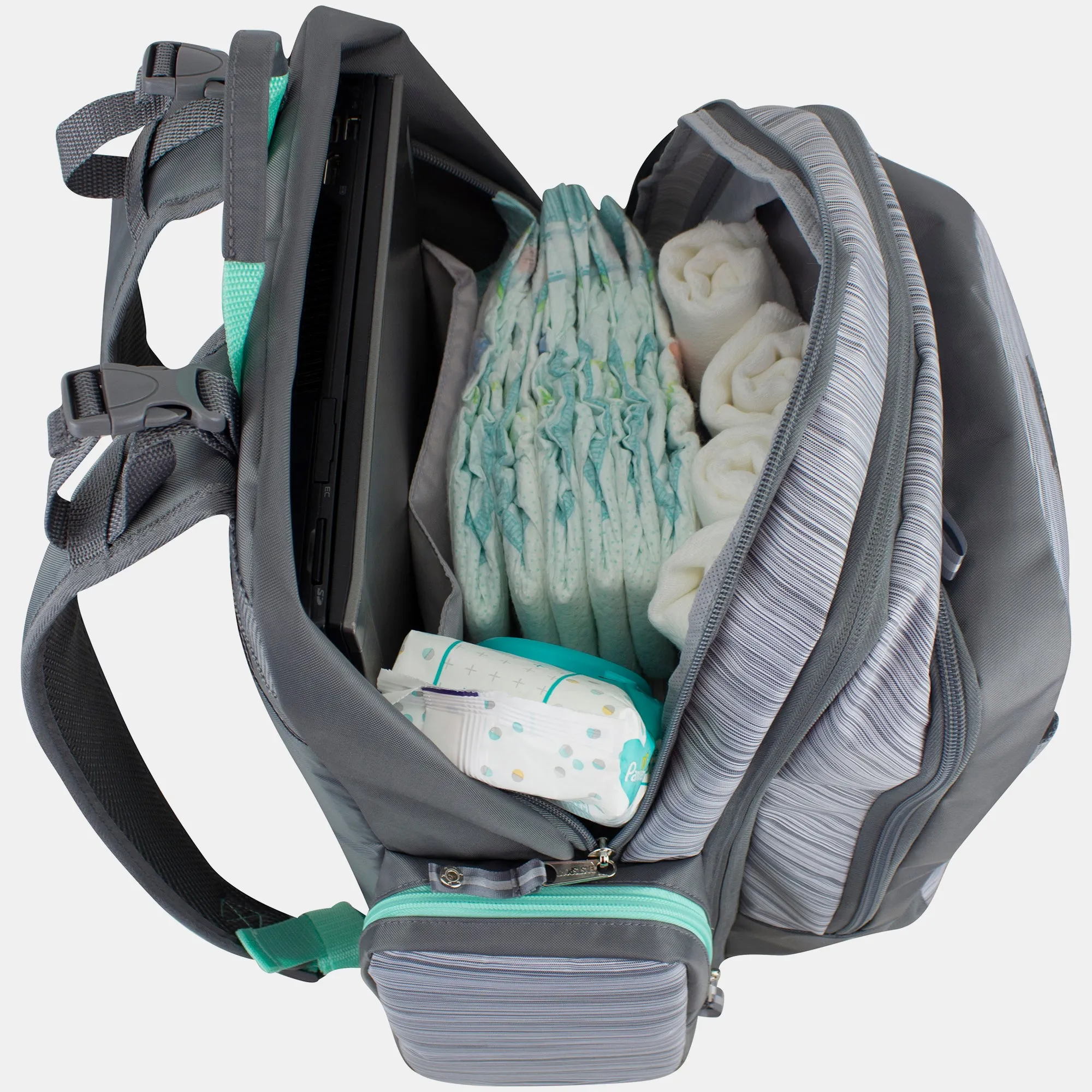 Expandable Utopia Backpack Diaper Bag