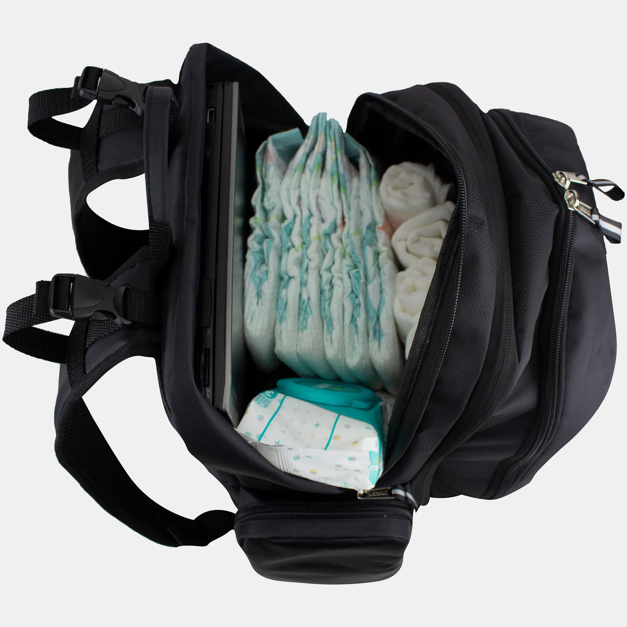 Expandable Utopia Backpack Diaper Bag