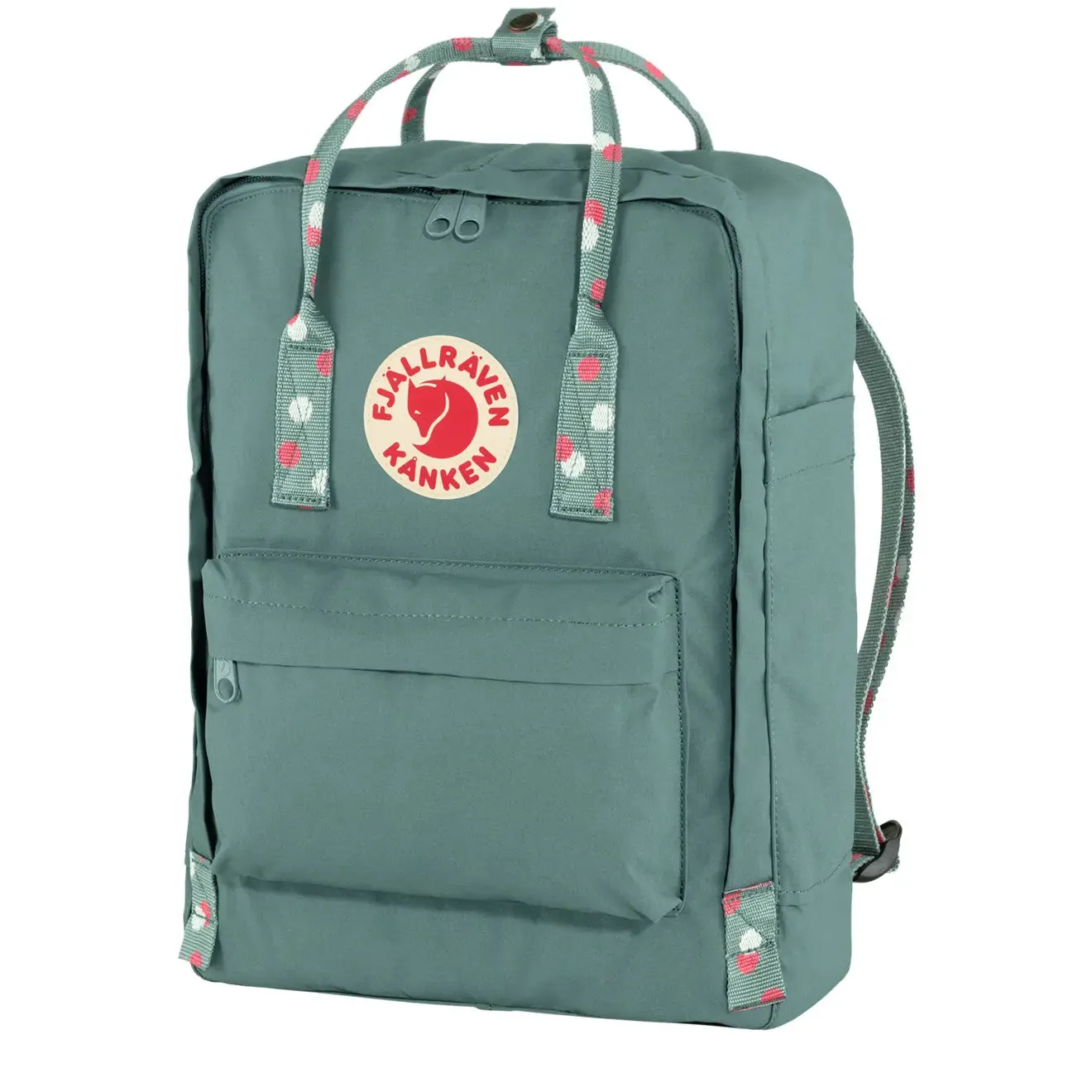 Fjallraven Kanken Classic Backpack Frost Green / Confetti Pattern