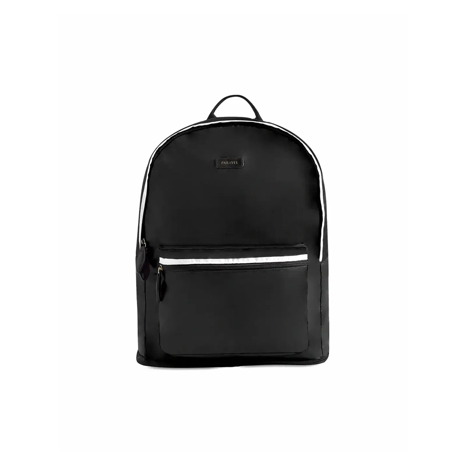 Fold-Up Backpack in Derby Black