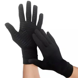 Gym Protection Gloves Full Finger Copper and Silicon Grip