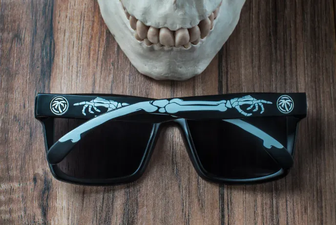 Heatwave Vise Sunglasses: Bones Customs