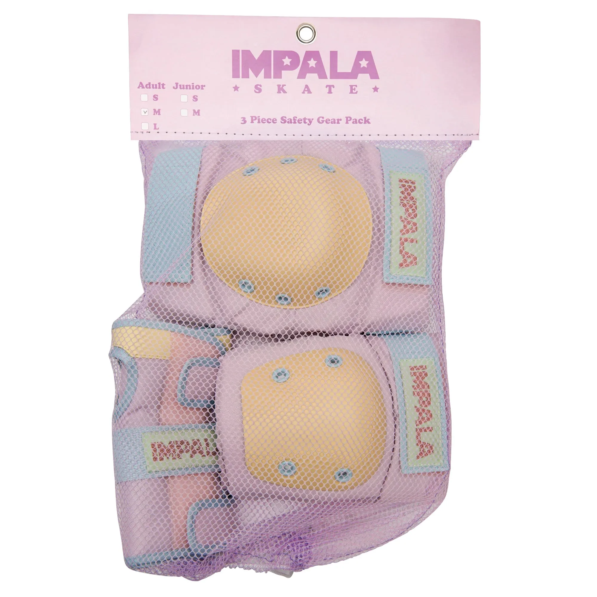 Impala Protective Set - Youth - (Pastel Block)