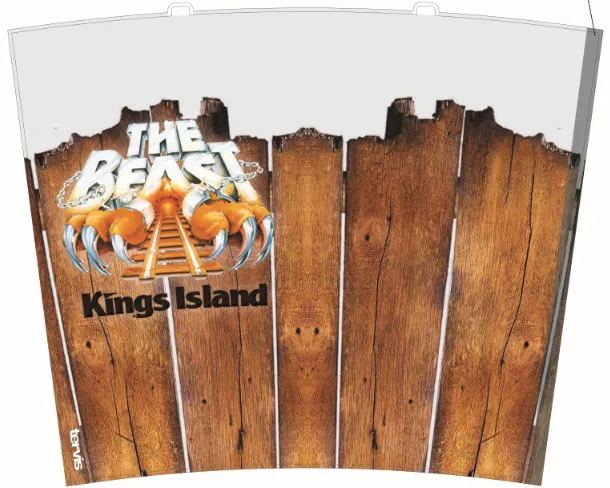 Kings Island Beast 24oz Tervis Water Bottle