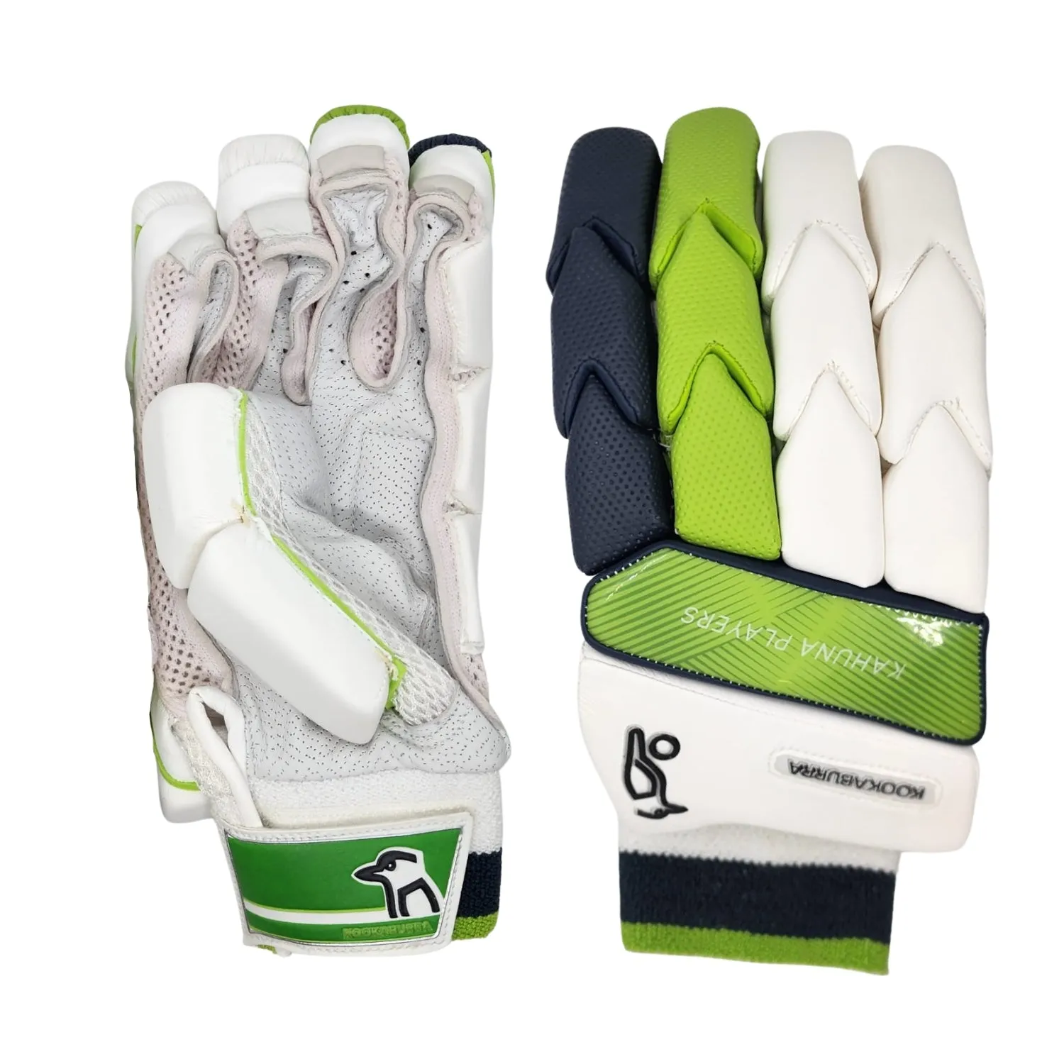 Kookaburra Batting Gloves, Kahuna Players Cricket Batting Gloves Green, Adult RH