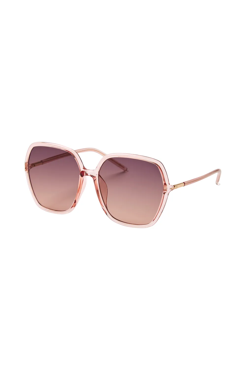 Margot Blush '70s Sunglasses