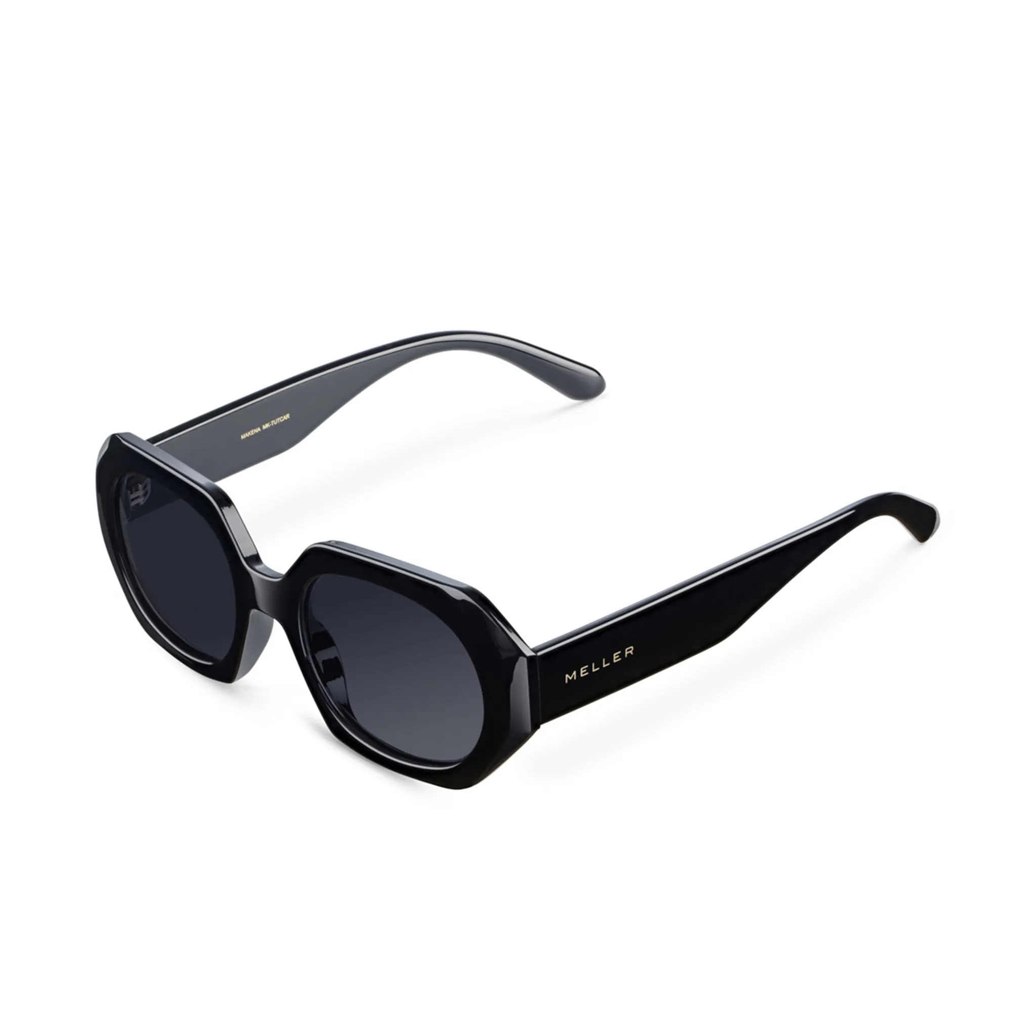 Meller Makena All Black Carbon Sunglasses