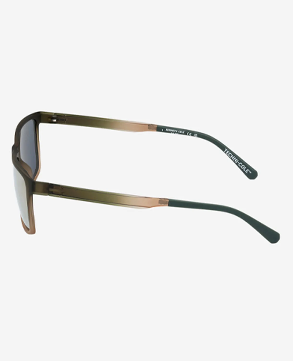 Men's Ultem Rectangular Sunglasses