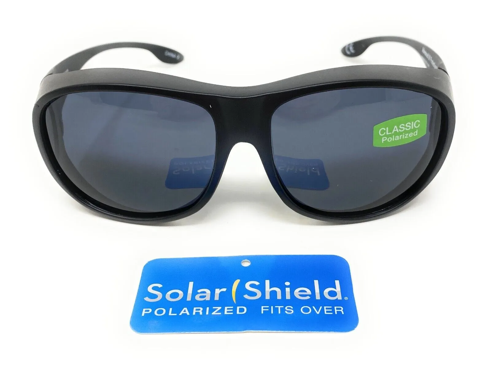 Polarised Sunglasses Optical Covers for Over Spectacles BLACK 570