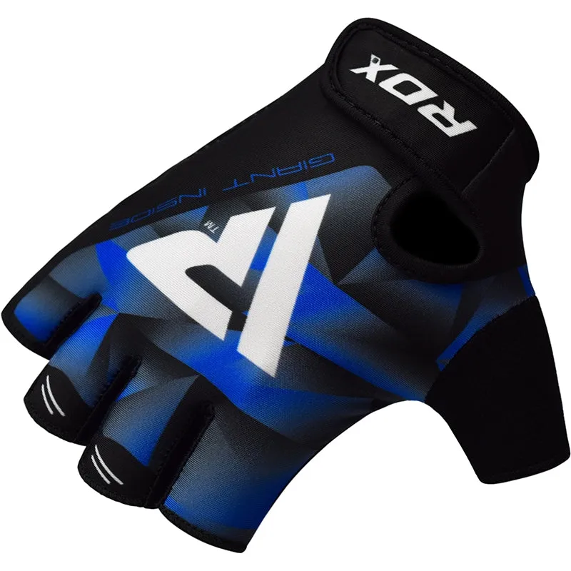 RDX F4 Fingerless Weightlifting Gloves