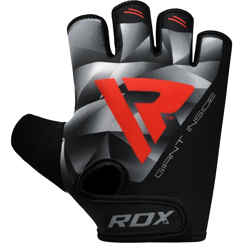 RDX F4 Fingerless Weightlifting Gloves