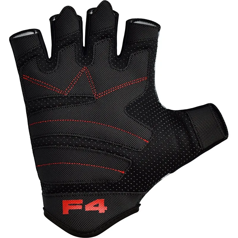 RDX F4 Fingerless Weightlifting Gloves