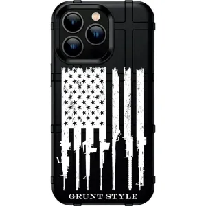 Rifle Flag Android & Apple Phone Cases