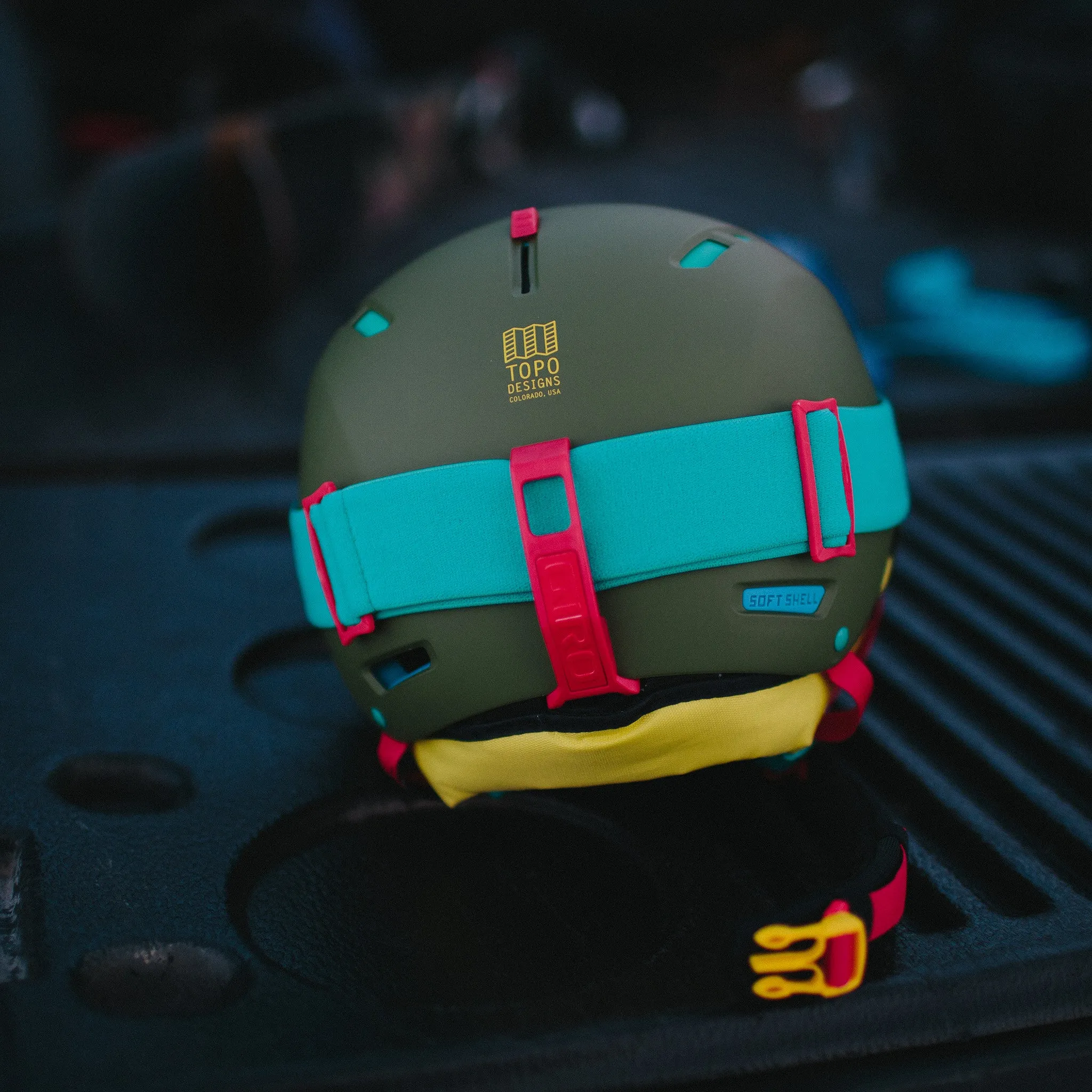 Topo Designs x Giro Discord&trade; Helmet