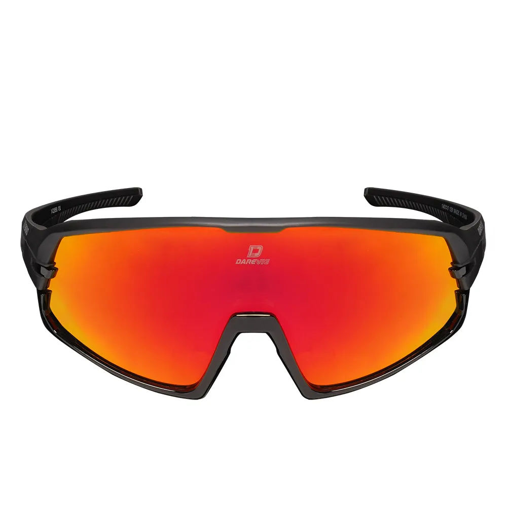 TR90 CYCLING GLASSES - BLACK