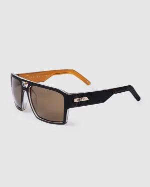 UNIT Sunglasses Vault - Matte Black Gold Polarised