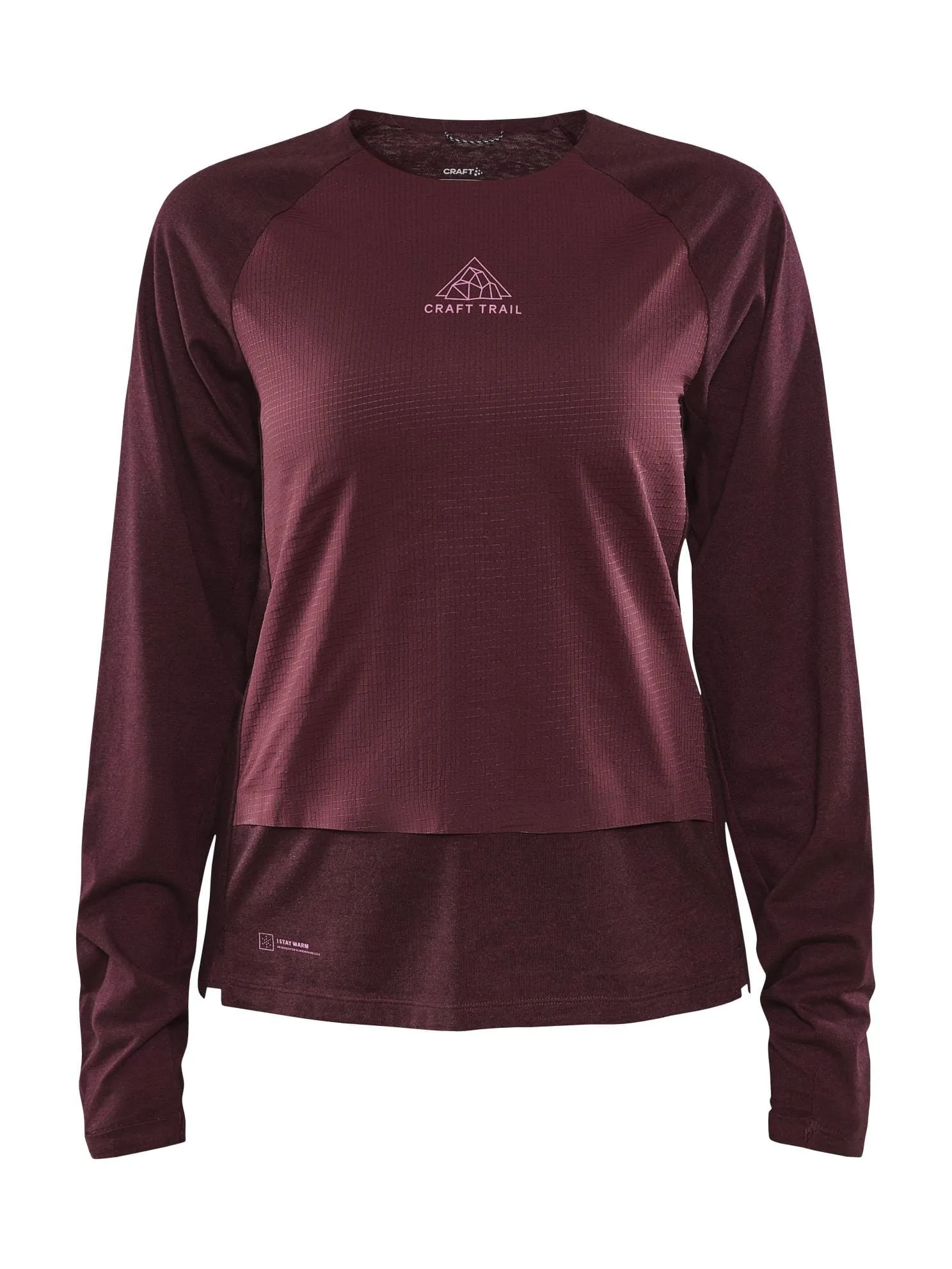 Womens ADV Trail Wool Wind Long Sleeve Tee