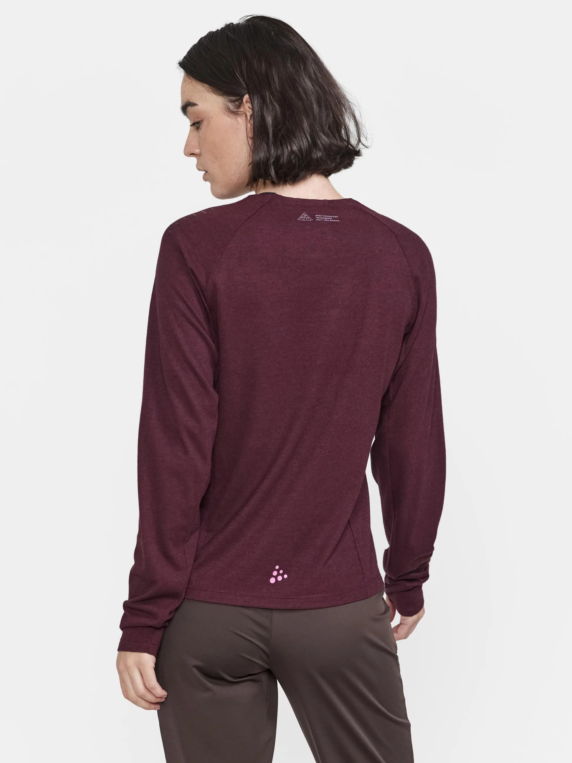 Womens ADV Trail Wool Wind Long Sleeve Tee