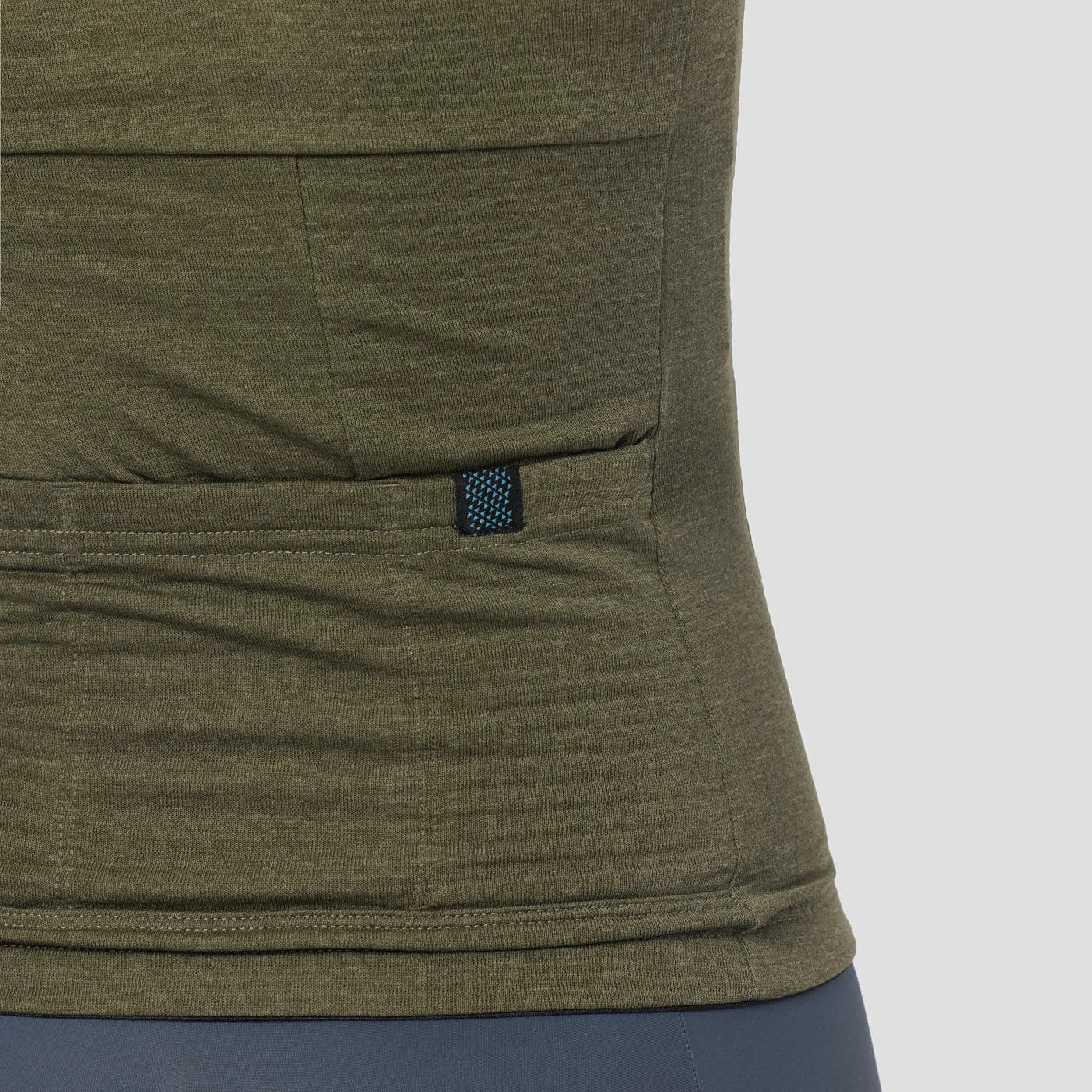 Women's Micro Grid Jersey - Olive 2023